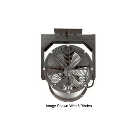Americraft Mfg Propeller Fan, Yoke Mount, 24 in Blade Dia 24DA-1/41Y-1-TEFC